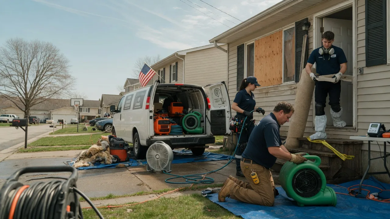 Water Damage Restoration in Burton, MI near me